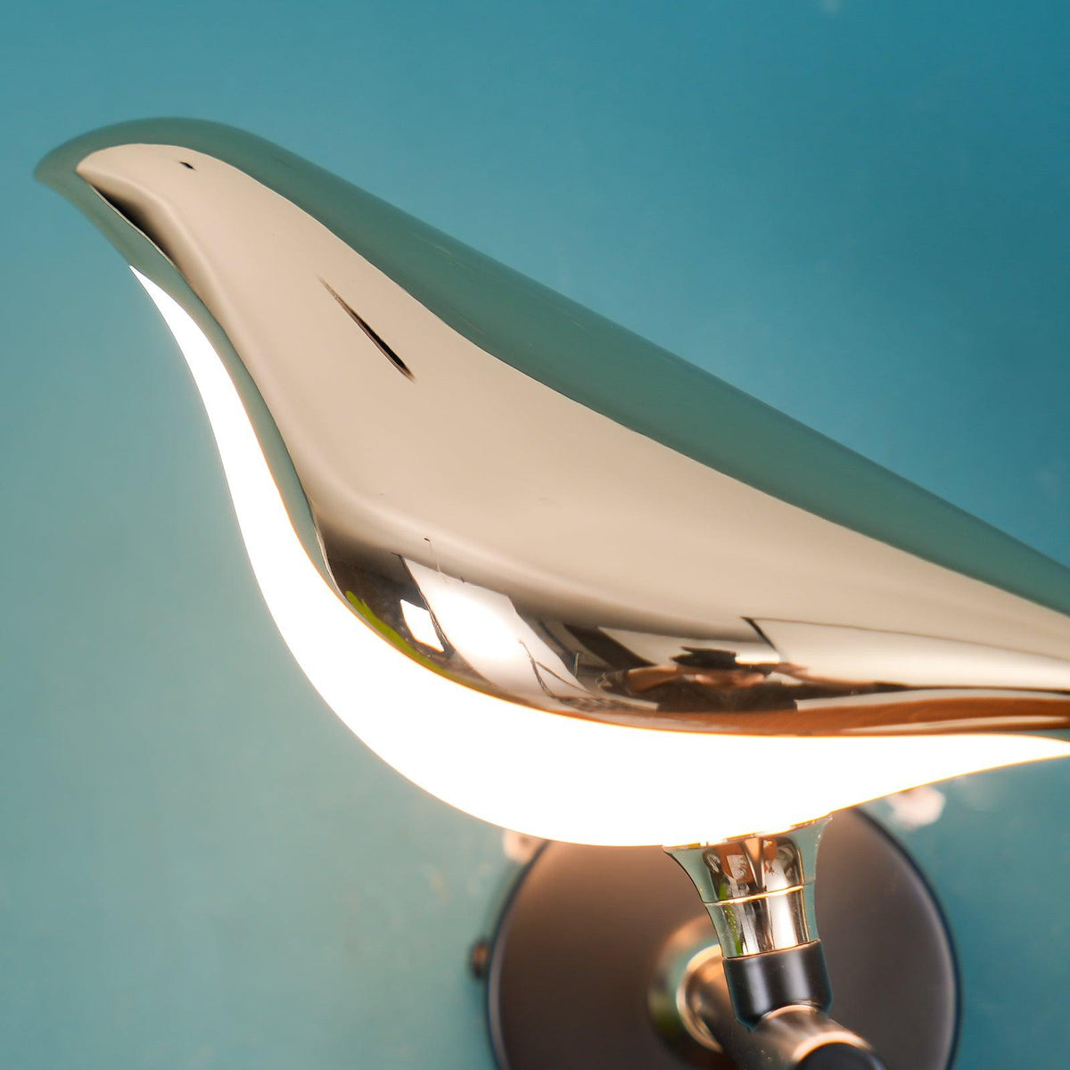 Nomi Plug-In Wall Sconce with Adjustable Bird Accent