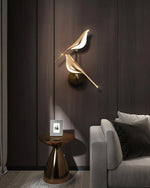 Nomi Plug-In Wall Sconce with Adjustable Bird Accent