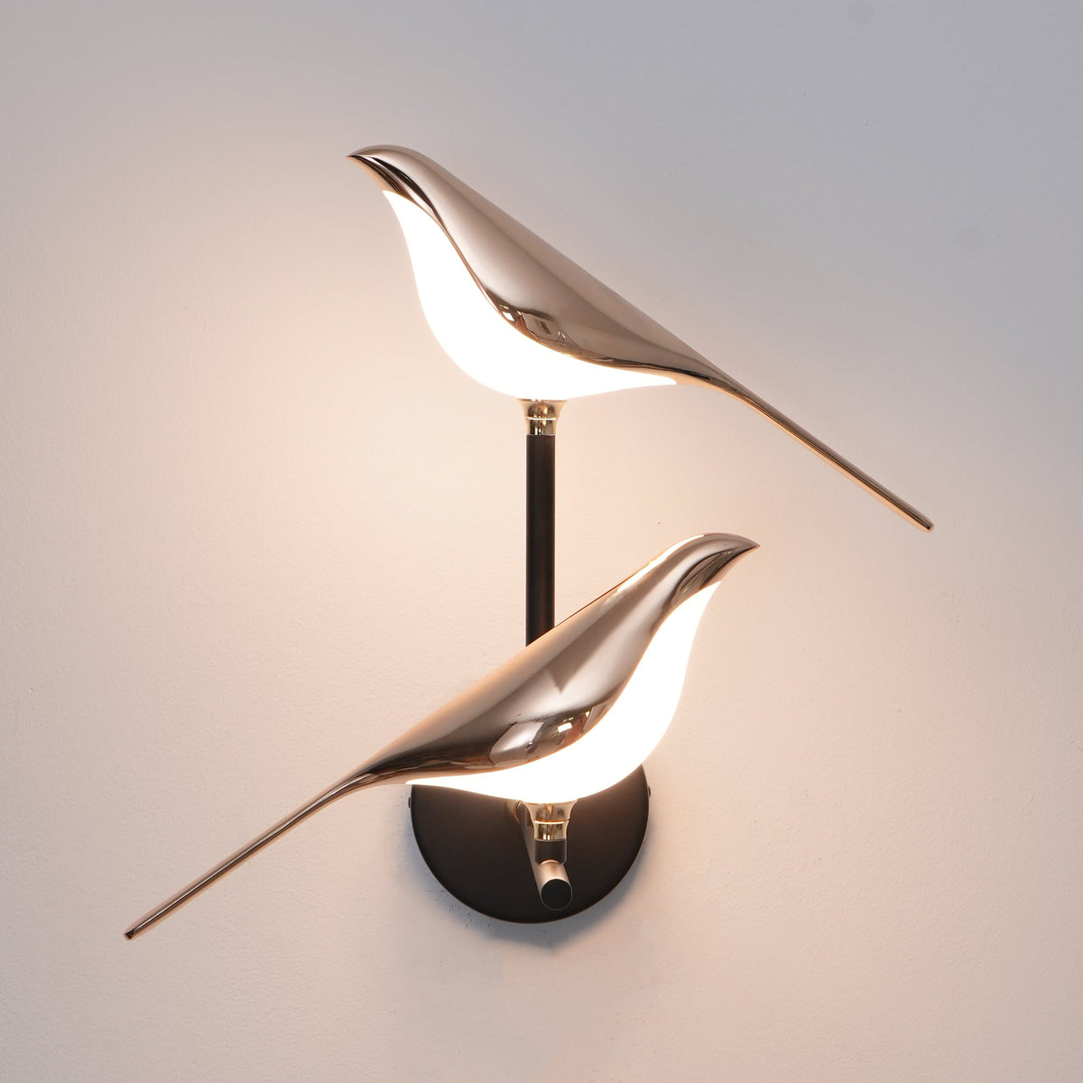 Nomi Plug-In Wall Sconce with Adjustable Bird Accent