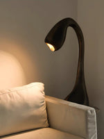 Noor Sculptural Table Lamp in Bronze – Modern Art Deco Accent Light