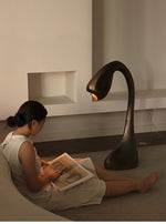 Noor Sculptural Table Lamp in Bronze – Modern Art Deco Accent Light