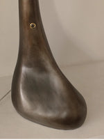 Noor Sculptural Table Lamp in Bronze – Modern Art Deco Accent Light