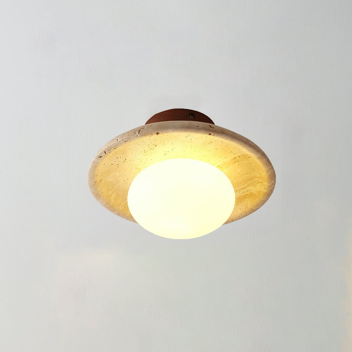 Nordic Wooden Ceiling Lamp