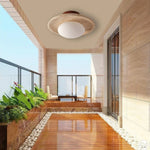 Nordic Wooden Ceiling Lamp
