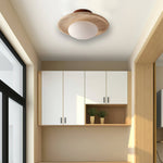 Nordic Wooden Ceiling Lamp