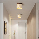 Nordic Wooden Ceiling Lamp