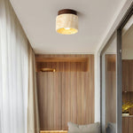 Nordic Wooden Ceiling Lamp