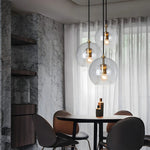 Modern Chic Spherical Glass Pendant Light