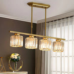 Nordic Multi Head Glass Chandelier