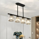 Nordic Multi Head Glass Chandelier