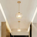 Modern Nordic Simple Globular Glass Pendant Light