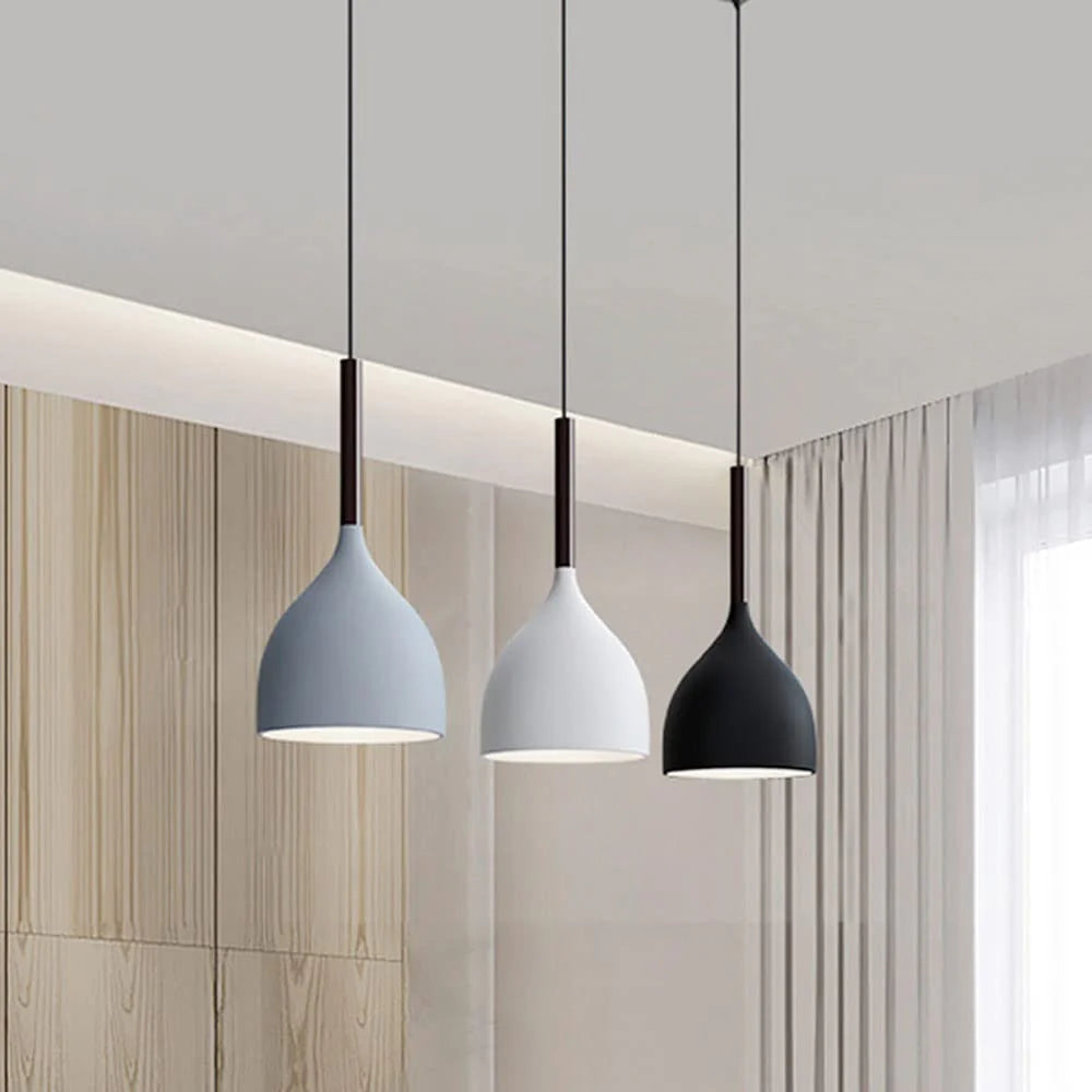 Baking Paint Iron Pendant Light