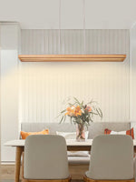 Nordic Cracked Wood Pendant Light