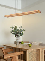 Nordic Cracked Wood Pendant Light