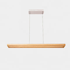 Nordic Cracked Wood Pendant Light