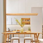 Nordic Cracked Wood Pendant Light