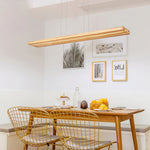 Nordic Cracked Wood Pendant Light