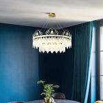 Nordic Crown Crystal Chandelier