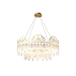 Nordic Crown Crystal Chandelier