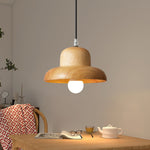 Nordic Hat Wood Pendant Lamp