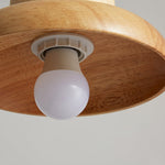 Nordic Hat Wood Pendant Lamp