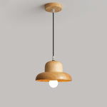 Nordic Hat Wood Pendant Lamp