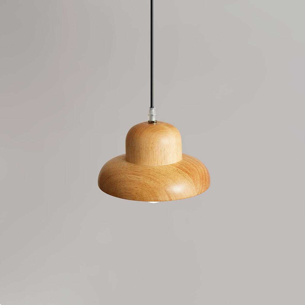Nordic Hat Wood Pendant Lamp