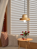 Nordic Hat Wood Pendant Lamp