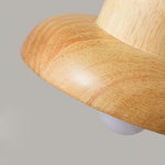 Nordic Hat Wood Pendant Lamp