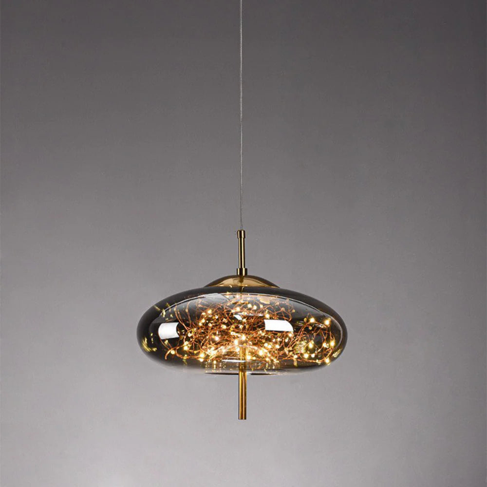 The Star Shaped Chandelier In The Nordic Restaurant