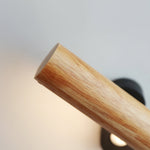 Nordic Minimalist Wood Wall Lamp