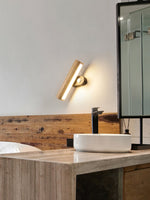 Nordic Minimalist Wood Wall Lamp