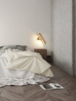 Nordic Minimalist Wood Wall Lamp