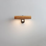 Nordic Minimalist Wood Wall Lamp