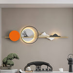 Nordic Mountain Deer Wall Lamp