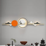 Nordic Mountain Deer Wall Lamp