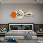 Nordic Mountain Deer Wall Lamp