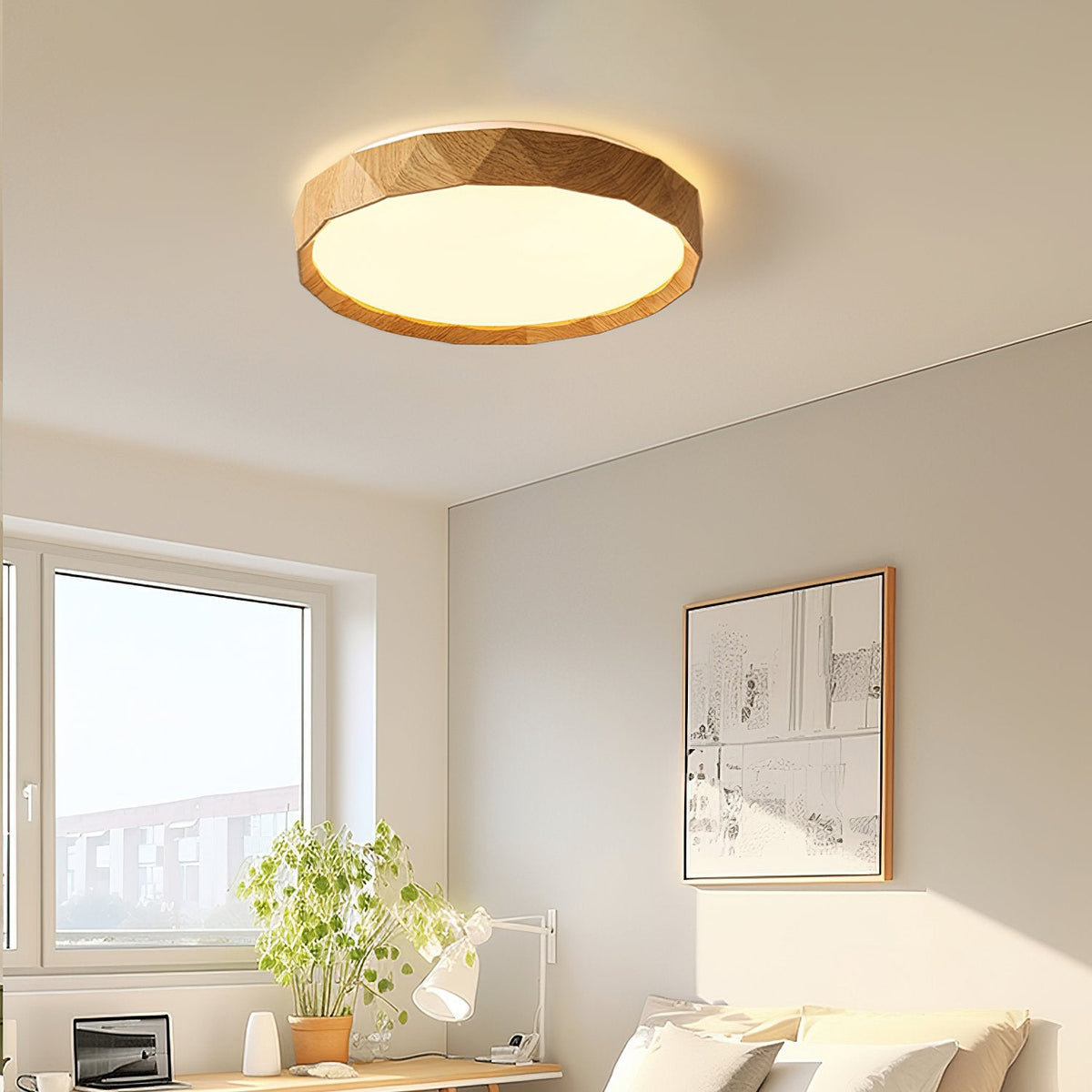 Nordic Prismatic Ceiling Lamp