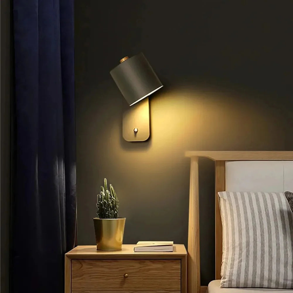 Alloliving Simple Swivel Wall Sconce