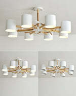 Nordic Tree Branches And Birds Chandelier