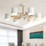 Nordic Tree Branches And Birds Chandelier