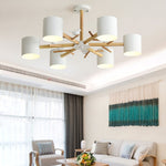 Nordic Tree Branches And Birds Chandelier