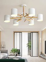 Nordic Tree Branches And Birds Chandelier