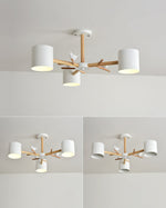 Nordic Tree Branches And Birds Chandelier