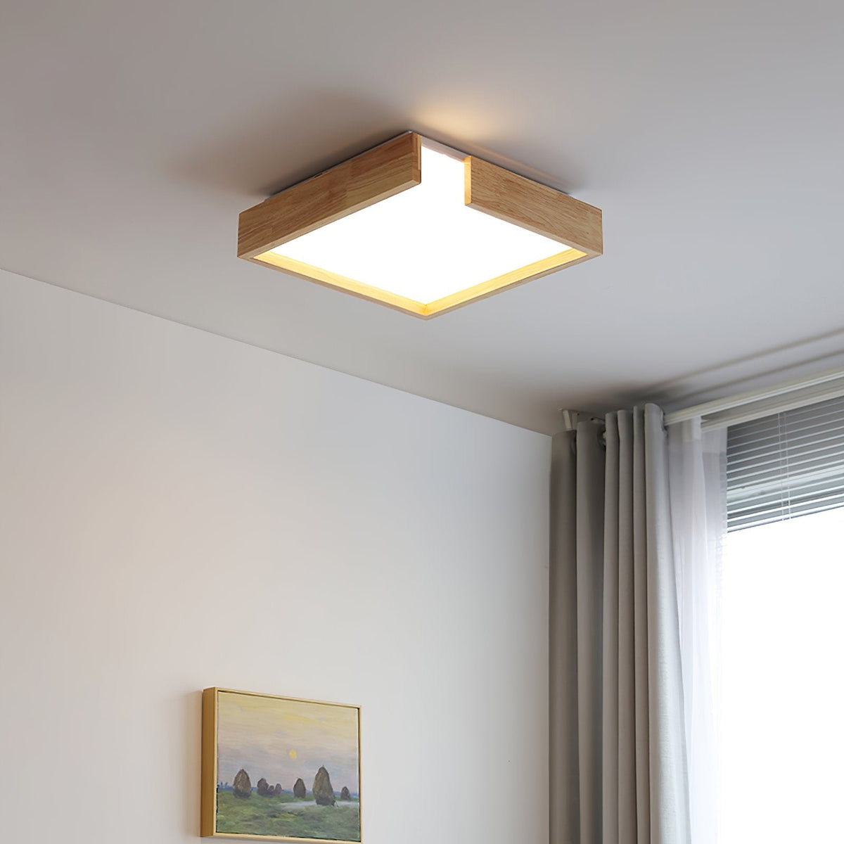 Notched Ceiling Light