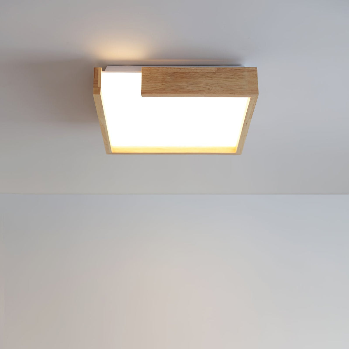 Notched Ceiling Light
