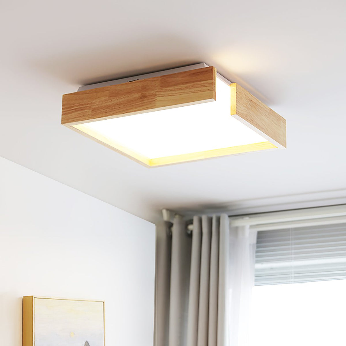 Notched Ceiling Light