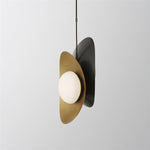 Golden Petal Pendant Lamp