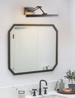 Noxmere Adjustable LED Vanity Wall Sconce in Black