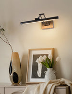 Noxmere Adjustable LED Vanity Wall Sconce in Black